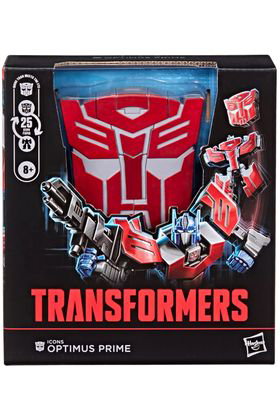 Hasbro Transformers Icons Optimus Prime - Figura de Acción de 17 cm
