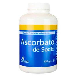 Plantanet L-Ascorbato De Sodio 250Gr Vitamina C No Ácida Suave Para Estómagos Delicados