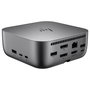 HP G6 Dock Thunderbolt 4 TBT4 - Hub con 100W Carga, HDMI, RJ-45 Ethernet, 2x USB-C, 2x DisplayPort, 3x USB-A, Enchufe UK