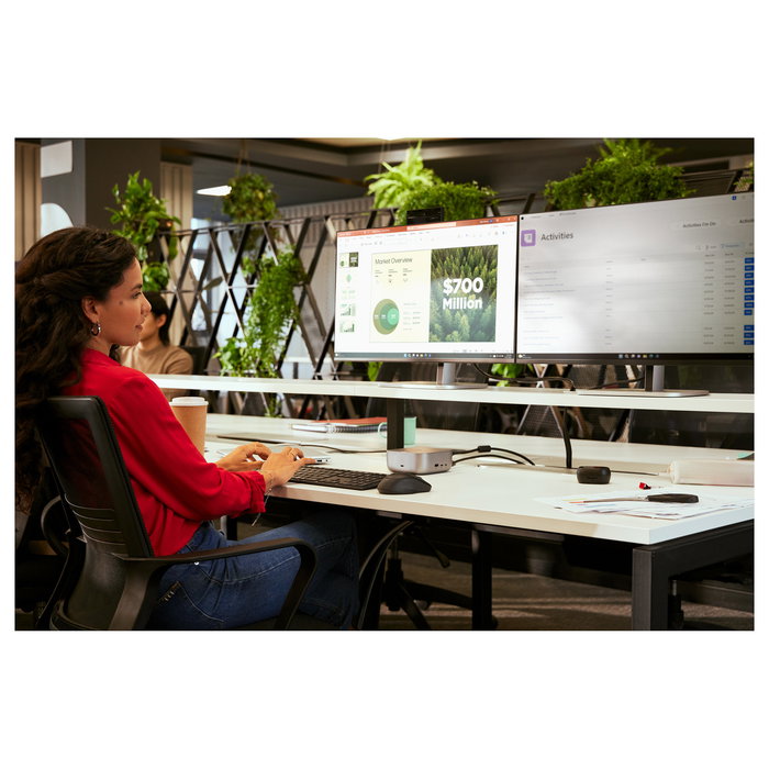 HP G6 Dock Thunderbolt 4 TBT4 - Hub con 100W Carga, HDMI, RJ-45 Ethernet, 2x USB-C, 2x DisplayPort, 3x USB-A, Enchufe UK