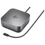 HP G6 Dock Thunderbolt 4 TBT4 - Hub con 100W Carga, HDMI, RJ-45 Ethernet, 2x USB-C, 2x DisplayPort, 3x USB-A, Enchufe UK