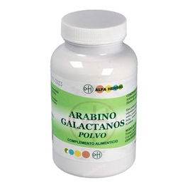 ALFA HERBAL Arabinogalactanos Polvo 100Gr. Fibra para Función Intestinal Sana