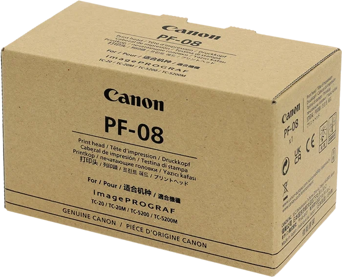 Canon PF-08 Cabezal de impresión negro / varios colores 5706C001 Canon PF-08 Cabezal de impresión negro / varios colores 5706C001