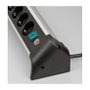 Brennenstuhl ALU-Office-Line 4 salidas AC con USB, 1,8 m