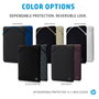 HP Funda protectora reversible para portátil de 14,1 pulgadas, Negro/Azul