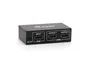 Equip 332712 Divisor HDMI 1.4 2 Salidas con Alimentación - Soporta 4K 4096x2160, 1080p, 3D, HDCP, Ancho de Banda 340 MHz, Color Negro