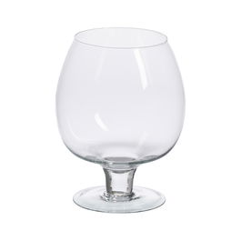 Copa Decoración Transparente Cristal 17 X 17 X 22 cm