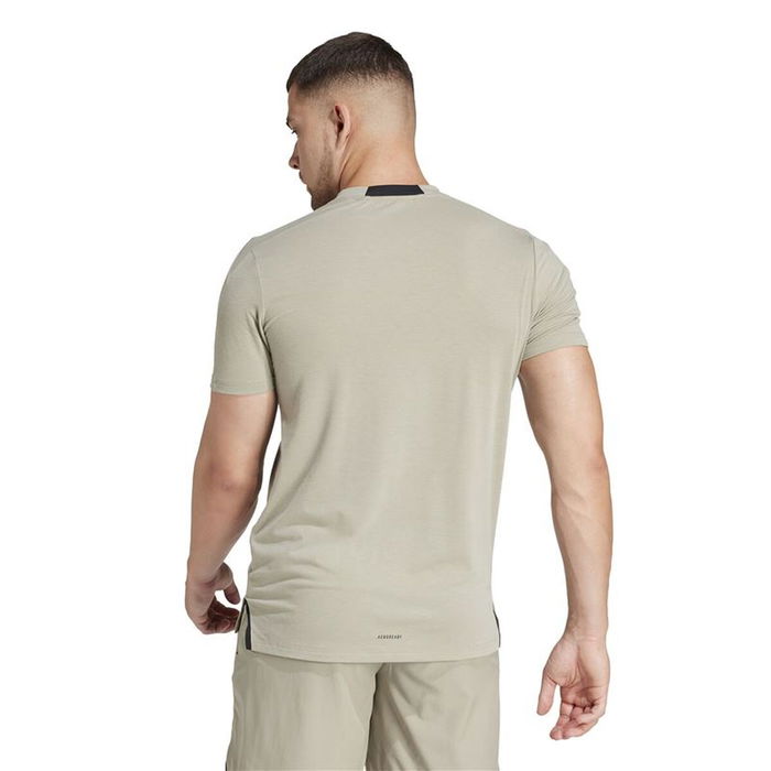 Camiseta de Manga Corta Hombre Adidas Essentials D4T Gris