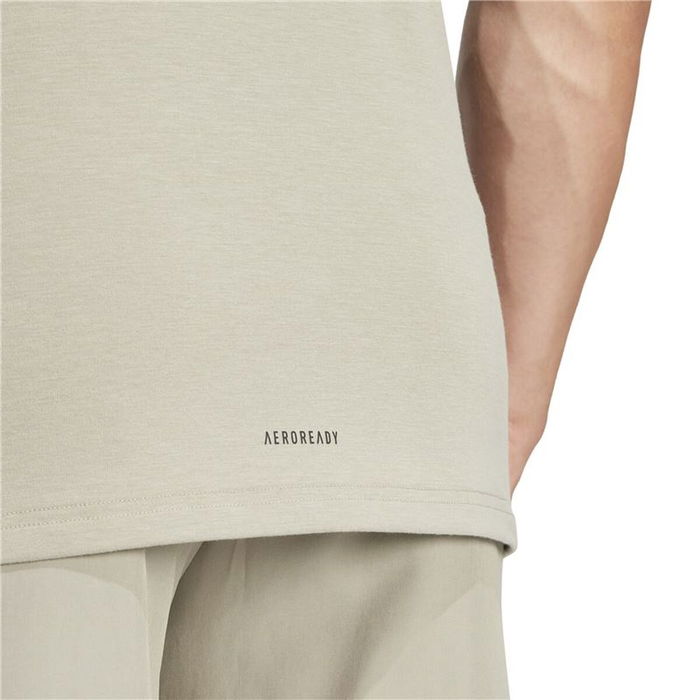 Camiseta de Manga Corta Hombre Adidas Essentials D4T Gris