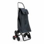Rolser MF6 Carro de la Compra con 6 Ruedas de Aluminio, Bolsa Tipo Mochila 43L, Color Marengo