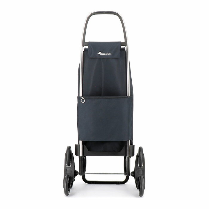 Rolser MF6 Carro de la Compra con 6 Ruedas de Aluminio, Bolsa Tipo Mochila 43L, Color Marengo Rolser MF6 Carro de la Compra con 6 Ruedas de Aluminio, Bolsa Tipo Mochila 43L, Color Marengo