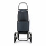 Rolser MF6 Carro de la Compra con 6 Ruedas de Aluminio, Bolsa Tipo Mochila 43L, Color Marengo