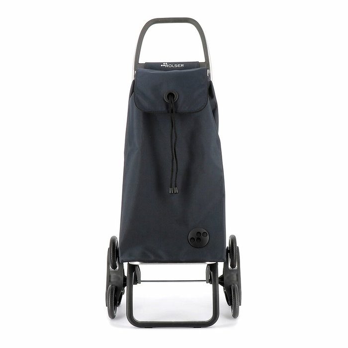 Rolser MF6 Carro de la Compra con 6 Ruedas de Aluminio, Bolsa Tipo Mochila 43L, Color Marengo Rolser MF6 Carro de la Compra con 6 Ruedas de Aluminio, Bolsa Tipo Mochila 43L, Color Marengo