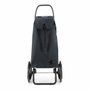Rolser MF6 Carro de la Compra con 6 Ruedas de Aluminio, Bolsa Tipo Mochila 43L, Color Marengo