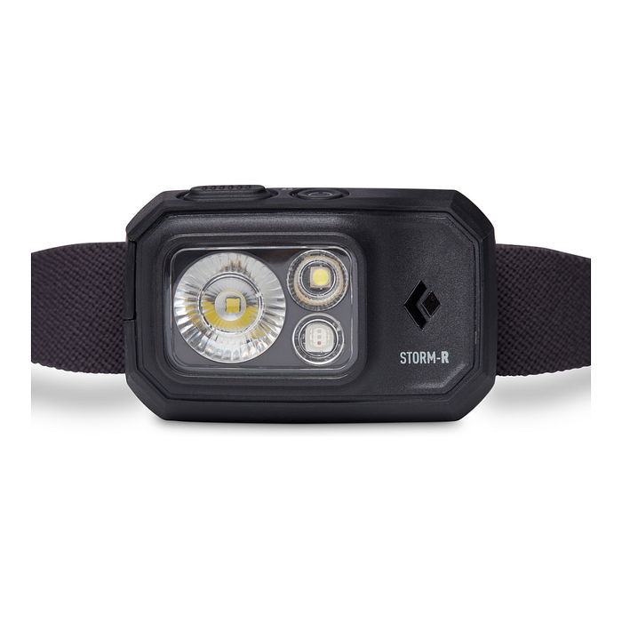 Black Diamond Storm 500-R Linterna Frontal (negro)