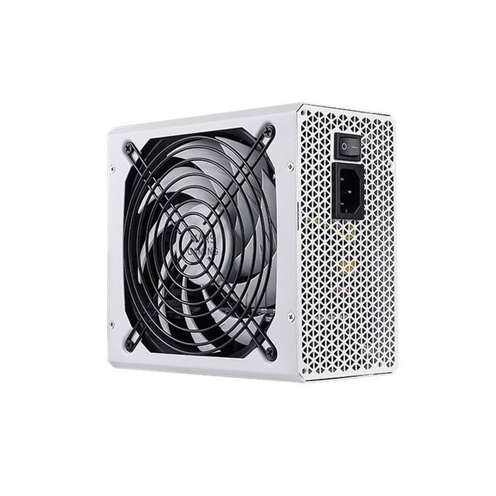 Mars Gaming MPB650 Fuente de Alimentación ATX 650W 80 PLUS Bronze, No Modular, Ventilador 140mm FDB, Color Blanco