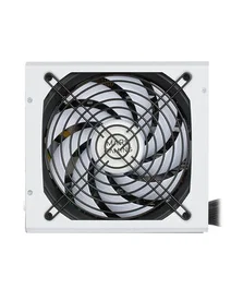 Mars Gaming MPB650W Fuente de Alimentación ATX 650W 80 Plus Bronze, Ventilador AI-RPM 140mm FDB Silencioso (10dB), Cableado Plano, 6 Años Garantía, 24-pin ATX, 2x PCIe 6+2, 5x SATA