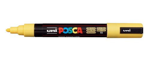 Posca Marcador PC-5M Punta Bala 1,8-2,5 mm Amarillo Pajizo