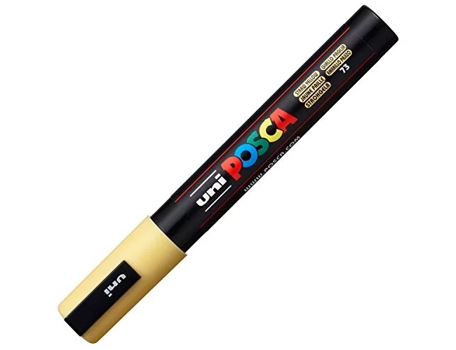 Posca Marcador PC-5M Punta Bala 1,8-2,5 mm Amarillo Pajizo