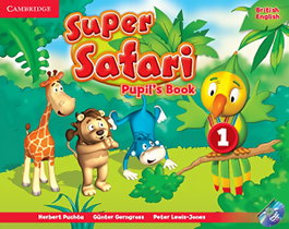 CAMBRIDGE Super safari 1 pupils book 3 años (+dvd)