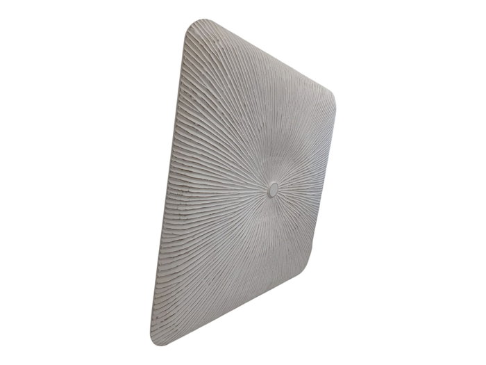 DKD Home Decor Decoración de Pared 3D Blanco 120x120x5 cm DKD Home Decor Decoración de Pared 3D Blanco 120x120x5 cm