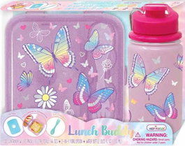 HOT FOCUS Pack Portameriendas con Botella Butterfly