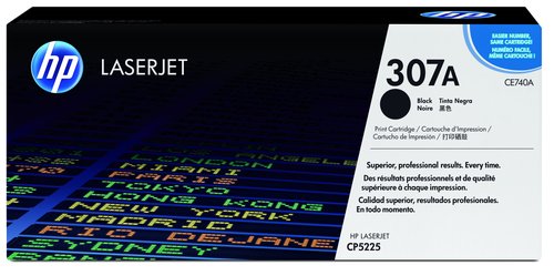 HP Cartucho de tóner 307A CE740A Negro