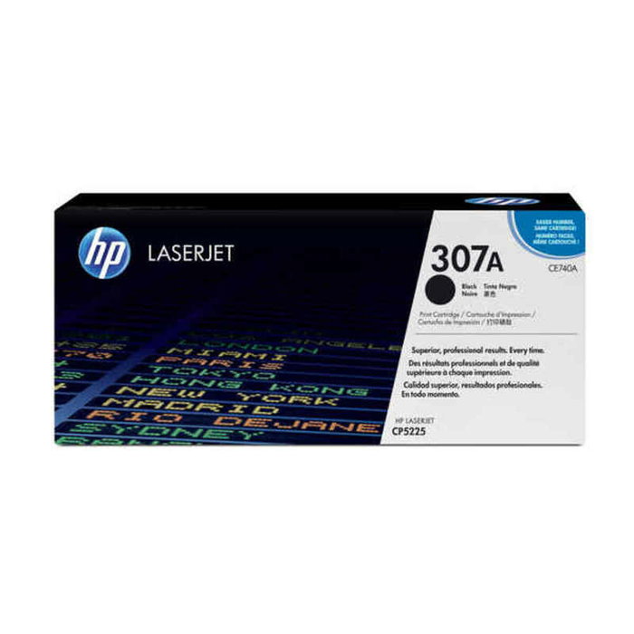 HP Cartucho de tóner 307A CE740A Negro