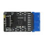 DeLOCK Adaptador USB 3.2 Gen 1 de cabezal de pines hembra a interno Key A hembra