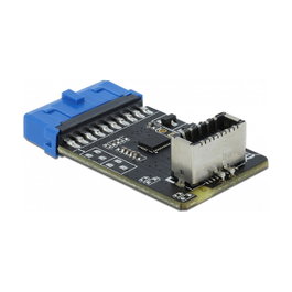 DeLOCK Adaptador USB 3.2 Gen 1 de cabezal de pines hembra a interno Key A hembra