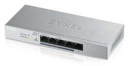 Zyxel GS1200-5HP v2 Switch Gestionado Gigabit Ethernet PoE Gris