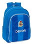 Mochila Escolar R. C. Deportivo de La Coruña Azul 27 x 33 x 10 cm