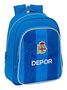 Mochila Escolar R. C. Deportivo de La Coruña Azul 27 x 33 x 10 cm