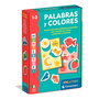 Clementoni Palabras Y Colores 55643 - Juego Educativo Montessori, Asociación de Colores y Formas para Niños +12 Meses, Idioma Español
