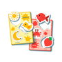 Clementoni Palabras Y Colores 55643 - Juego Educativo Montessori, Asociación de Colores y Formas para Niños +12 Meses, Idioma Español