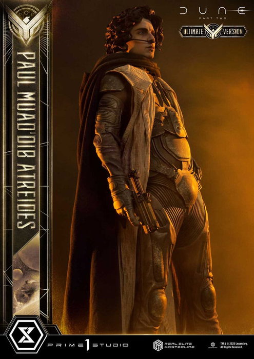 Dune: Part Two Estatua Real Elite Masterline Series 1/3 Paul Atreides Ultimate Bonus Version 90 cm