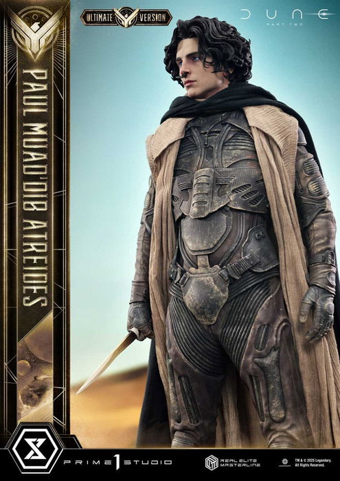 Dune: Part Two Estatua Real Elite Masterline Series 1/3 Paul Atreides Ultimate Bonus Version 90 cm
