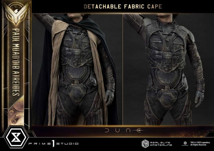 Dune: Part Two Estatua Real Elite Masterline Series 1/3 Paul Atreides Ultimate Bonus Version 90 cm