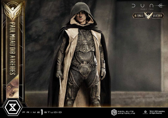 Dune: Part Two Estatua Real Elite Masterline Series 1/3 Paul Atreides Ultimate Bonus Version 90 cm