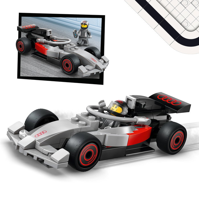LEGO City Camión de Exposición de F1 con Coche Audi F1