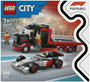 LEGO City 60493 Camión de Exposición F1 con Coche Audi F1