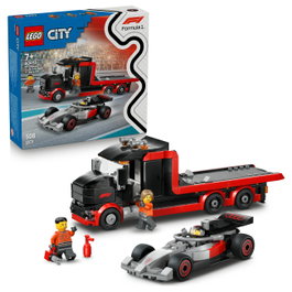 LEGO City Camión de Exposición de F1 con Coche Audi F1