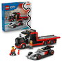 LEGO City Camión de Exposición de F1 con Coche Audi F1