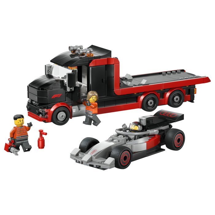 LEGO City Camión de Exposición de F1 con Coche Audi F1