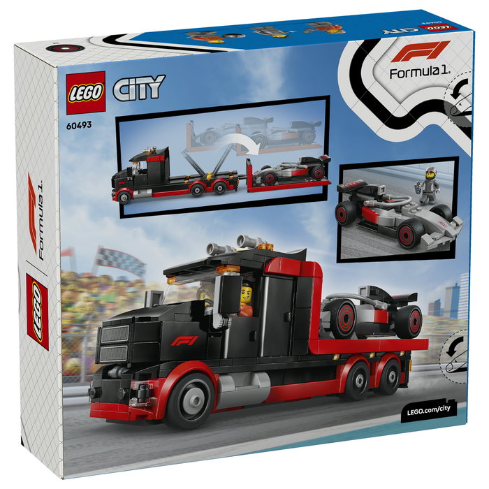 LEGO City Camión de Exposición de F1 con Coche Audi F1