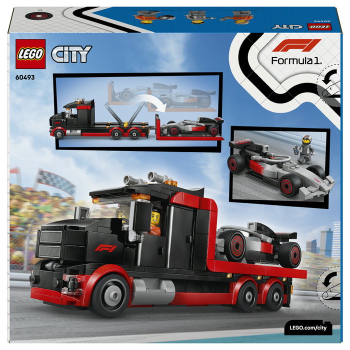 LEGO City Camión de Exposición de F1 con Coche Audi F1