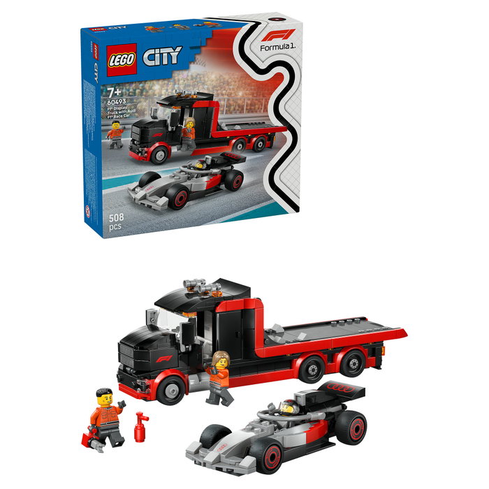 LEGO City Camión de Exposición de F1 con Coche Audi F1