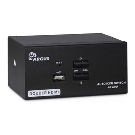 Inter-Tech KVM Switch AS-22HA HDMI