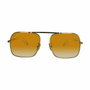 Tod'S TO0345 08B Gafas de Sol Cuadradas Doradas