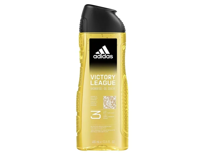 Adidas Victory League Gel de ducha y champú 3 en 1 400 ml Adidas Victory League Gel de ducha y champú 3 en 1 400 ml